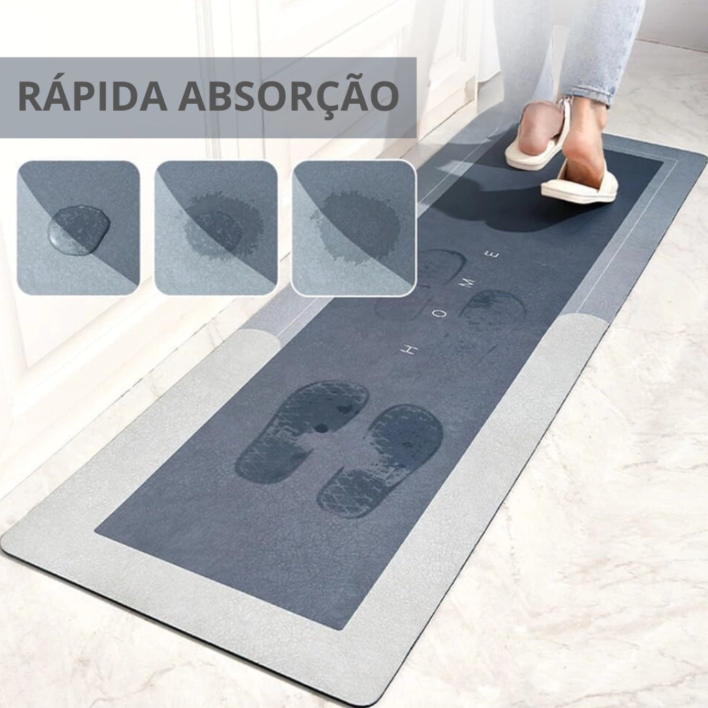 Tapete Para Cozinha - Antiderrapante e Absorvente