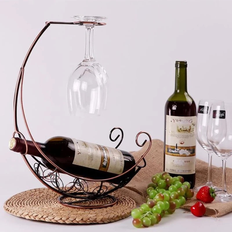 Suporte de Vinho Para Decoração