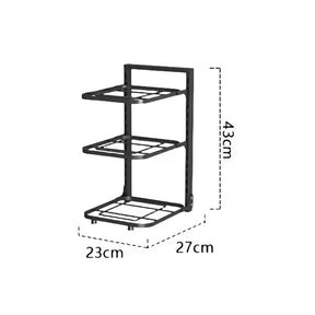 Organizador de Panelas Com Design Moderno e Durável