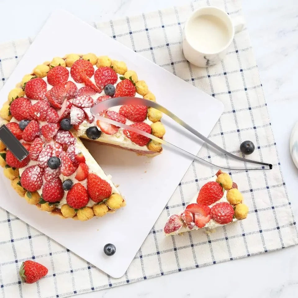 Cortador De Bolo E Torta De Aço Inoxidável